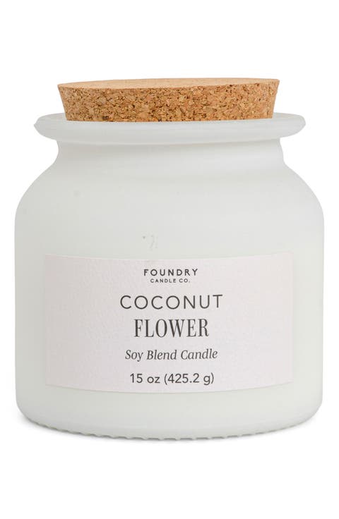 Apothecary Jar Fragrance Candle with Cork Lid