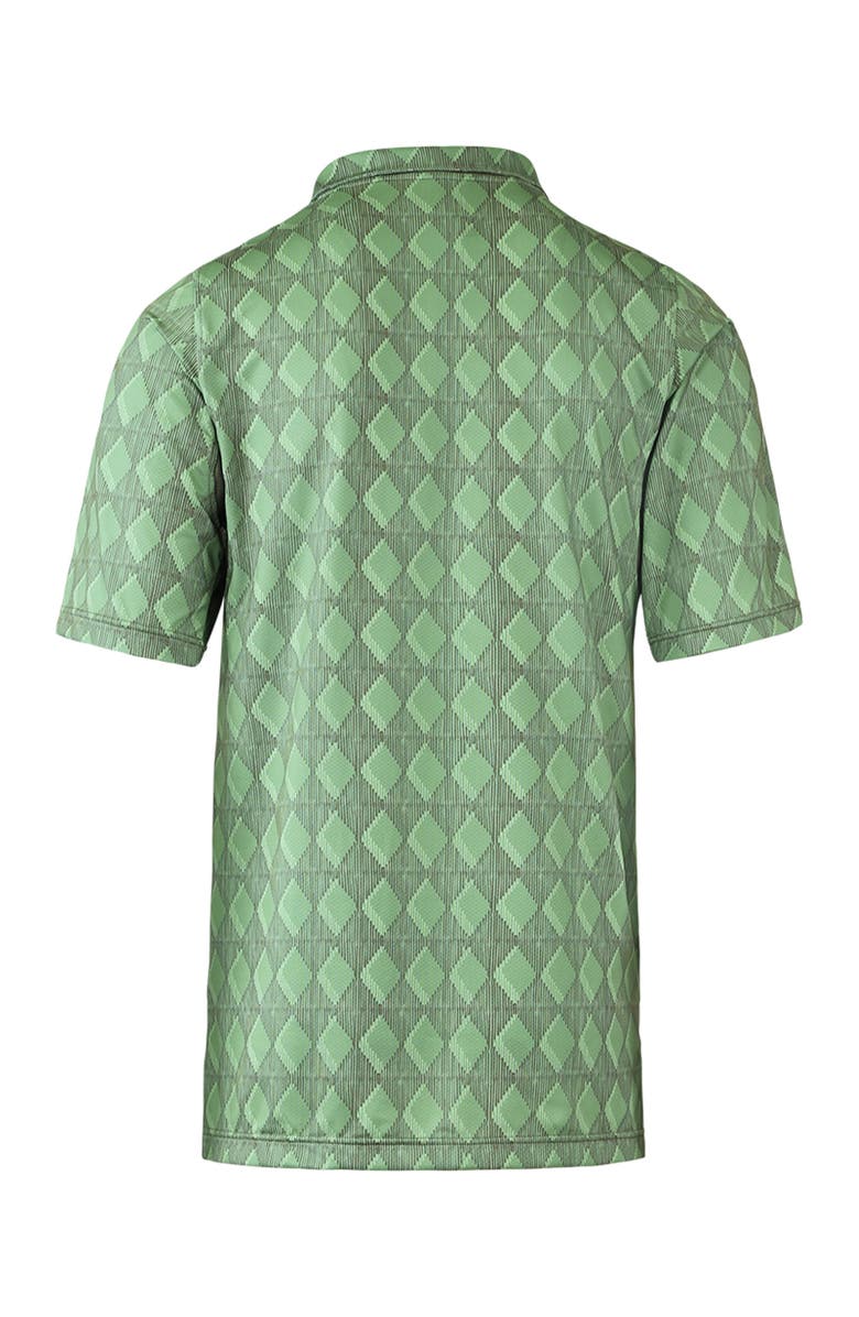 UV Skinz Short Sleeve Performance Polo, Alternate, color, Diamond Ace