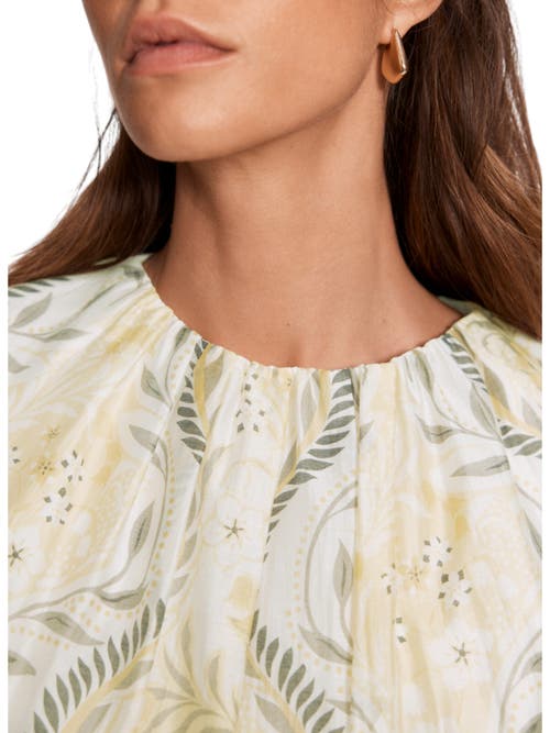 Mint Velvet Border Print Top