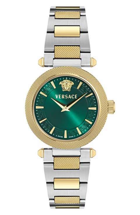 V-Musa Two-Tone Bracelet Watch, 35mm