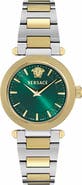 Versace V-Musa Two-Tone Bracelet Watch, 35mm
