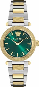 Versace V-Musa Two-Tone Bracelet Watch, 35mm