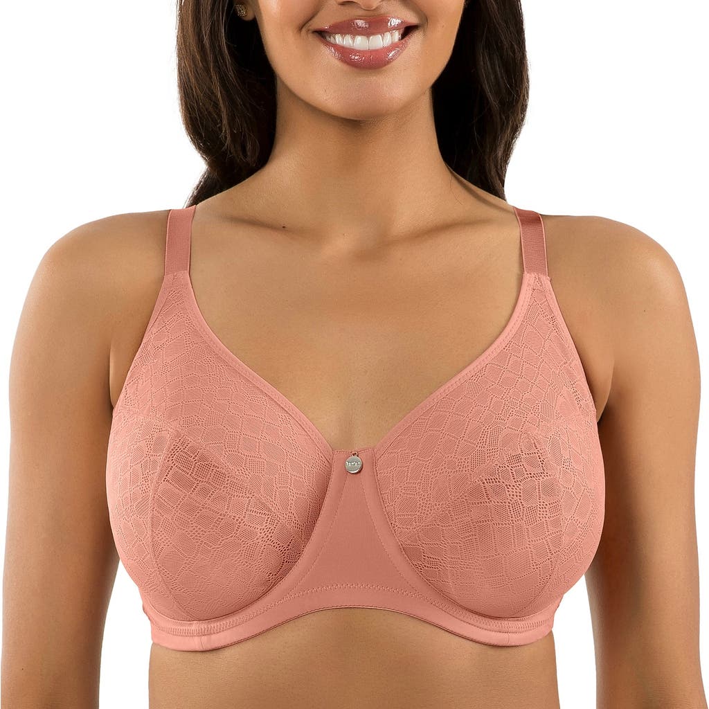 Parfait Enora Minimizer Bra In Pink