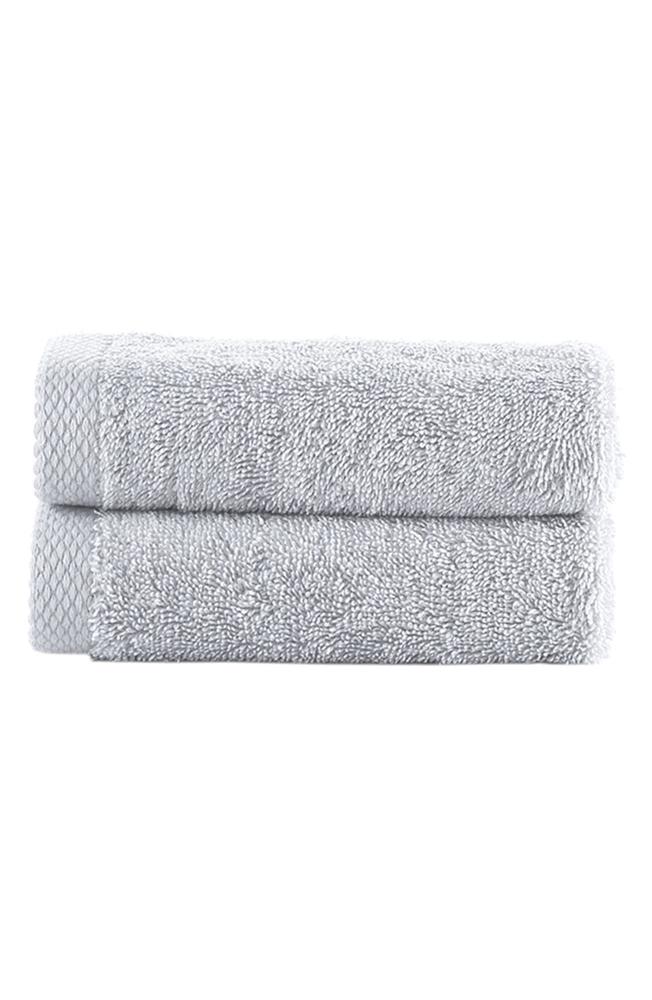 Brooks Brothers 2-Piece Solid Signature Cotton Towel Set
