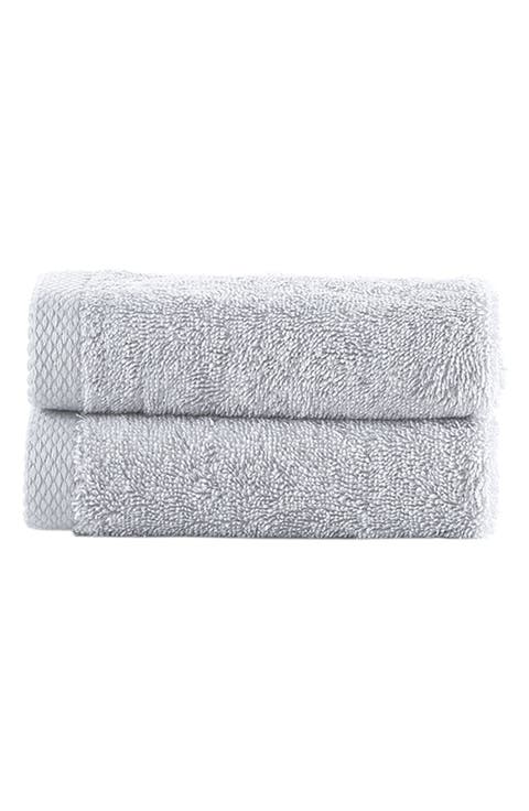 2-Piece Solid Signature Cotton Towel Set