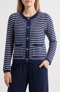 beachlunchlounge Piera Stripe Cardigan