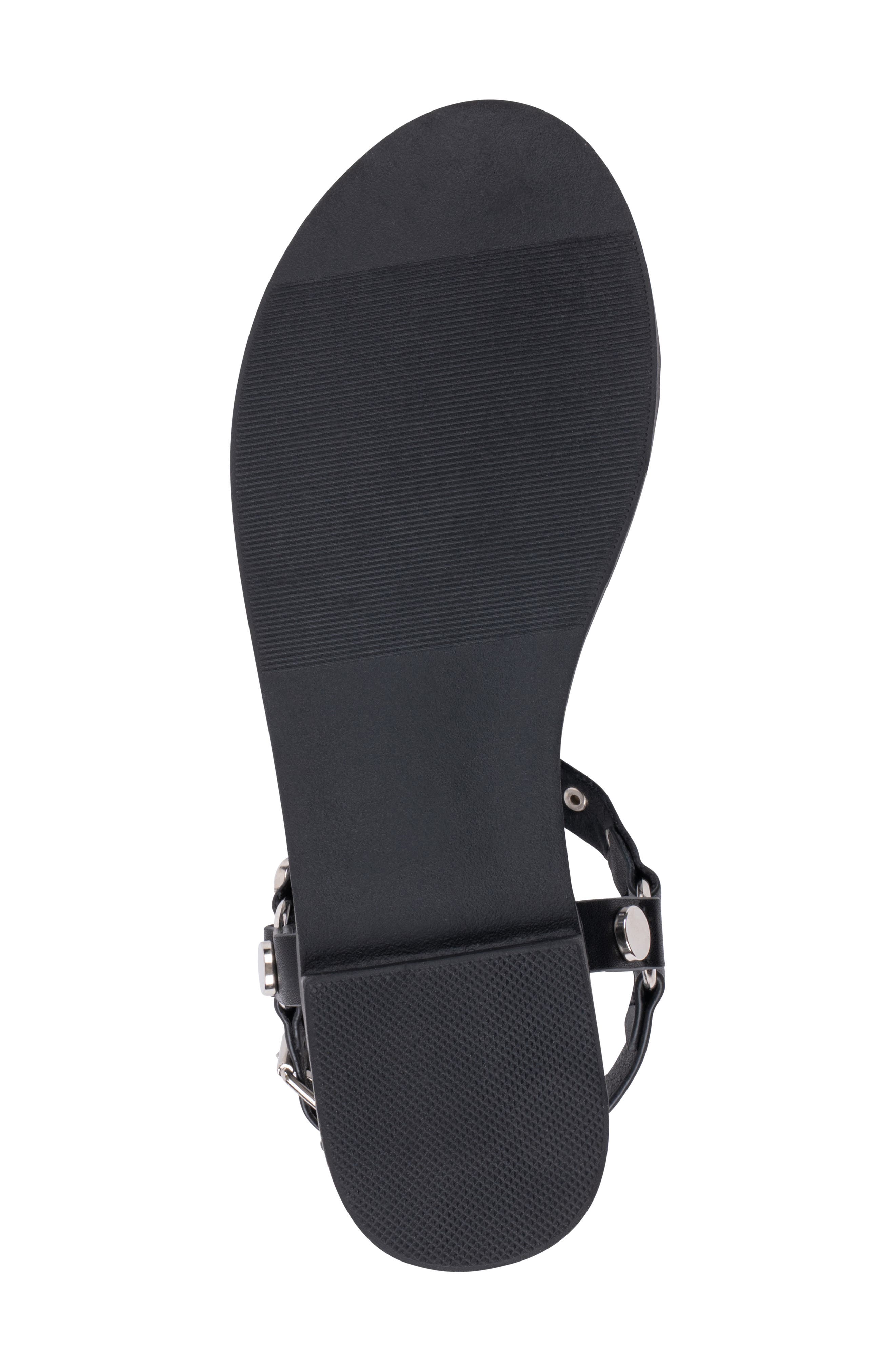 GOOD CHOICE NEW YORK Trinity Studded Sandal, Alternate, color, Black