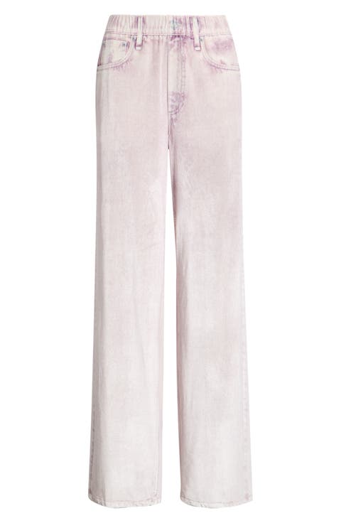 Miramar Wide Leg Pull-On Jeans