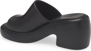 Platform Slide Sandal