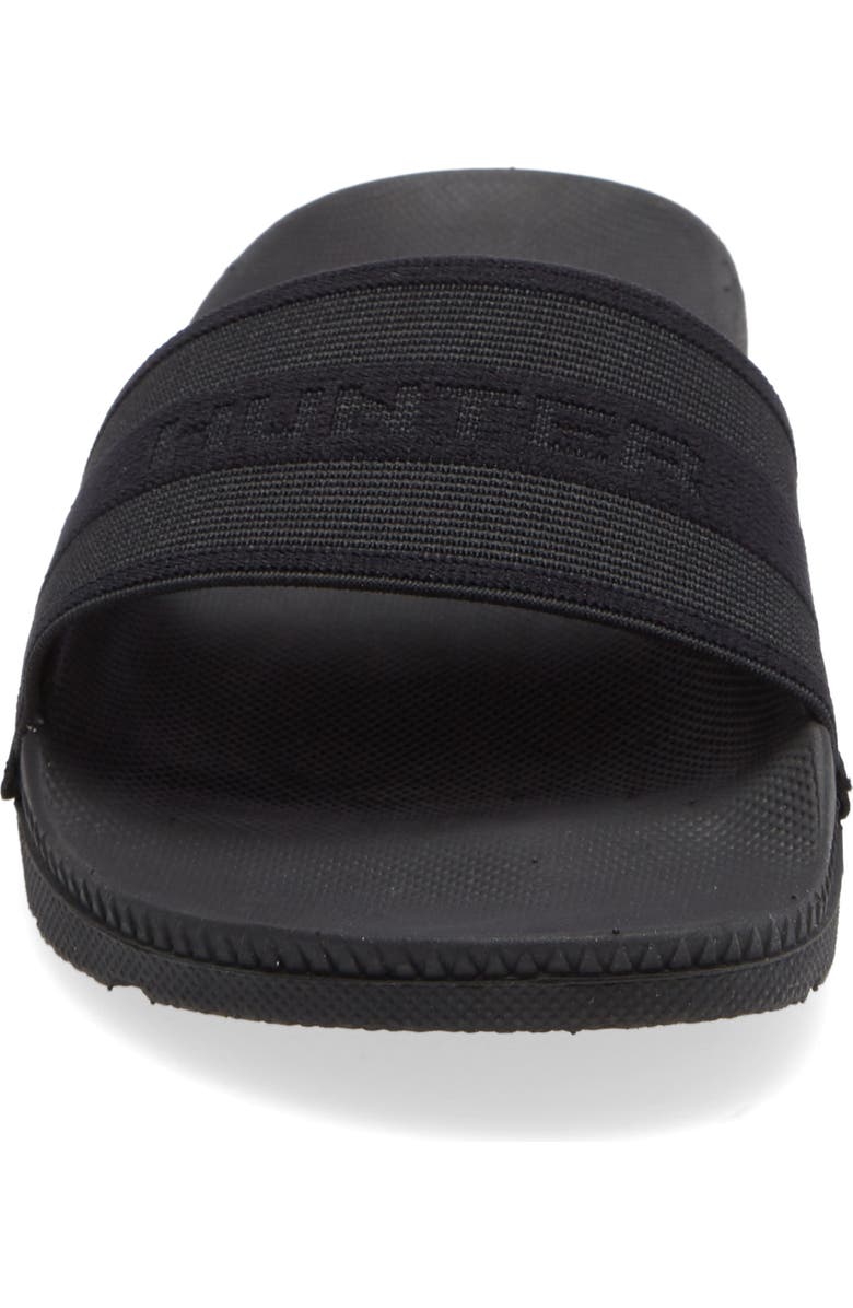 Hunter Original Elastic Slide Sandal, Alternate, color,