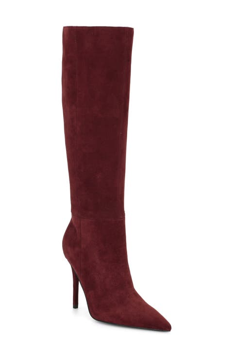 Cherri Faux Leather Knee High Boot