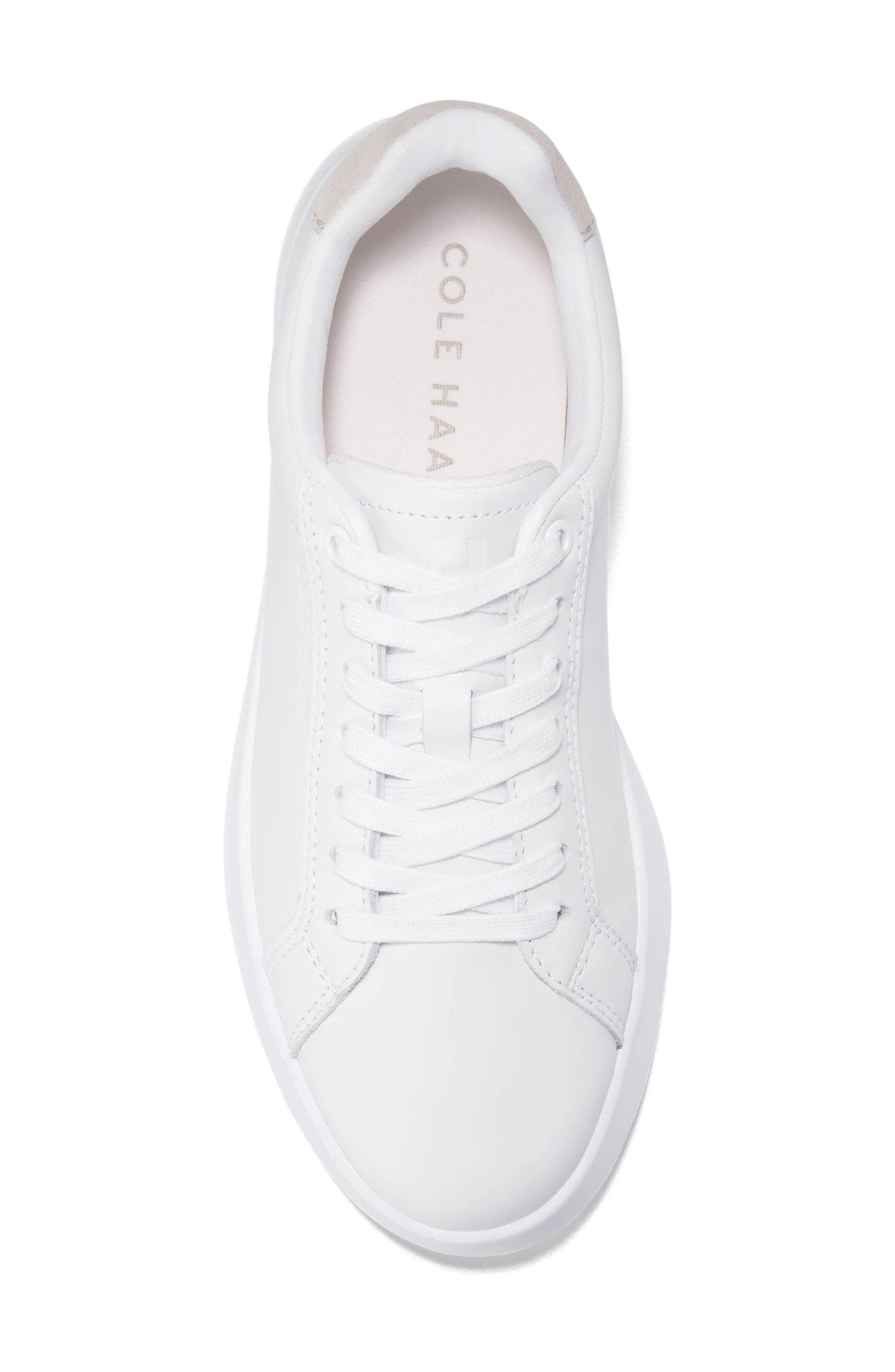 Grand Crosscourt Tennis Shoe, Alternate, color, WHITE LEATHER / SESAME SUEDE