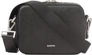 SANDRO Small reconstituted leather bag