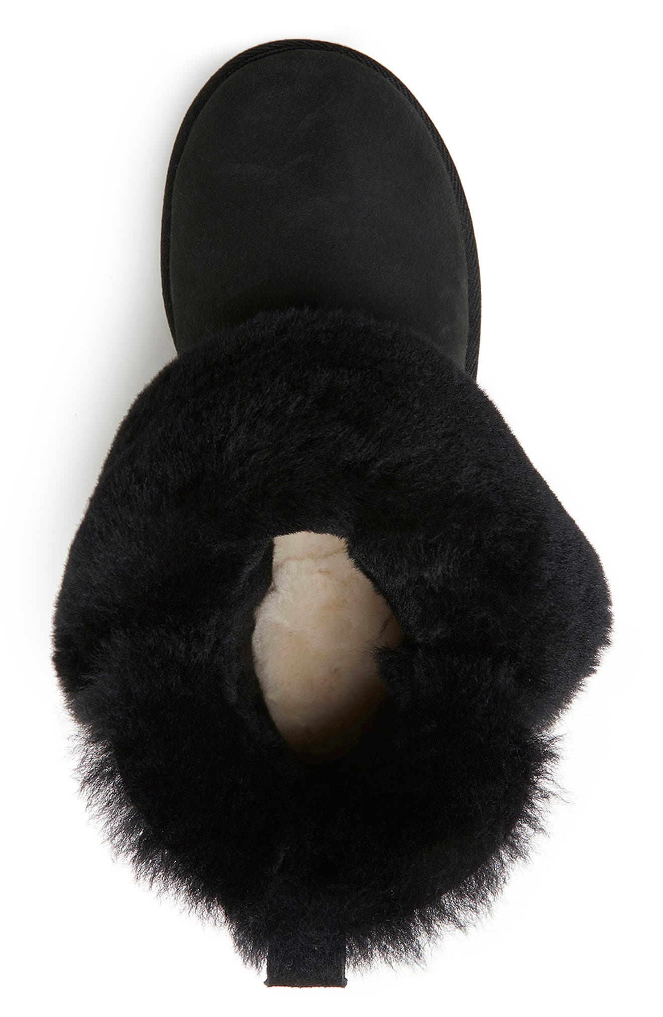 DEARFOAMS Perth Genuine Shearling Foldover Bootie, Alternate, color, 