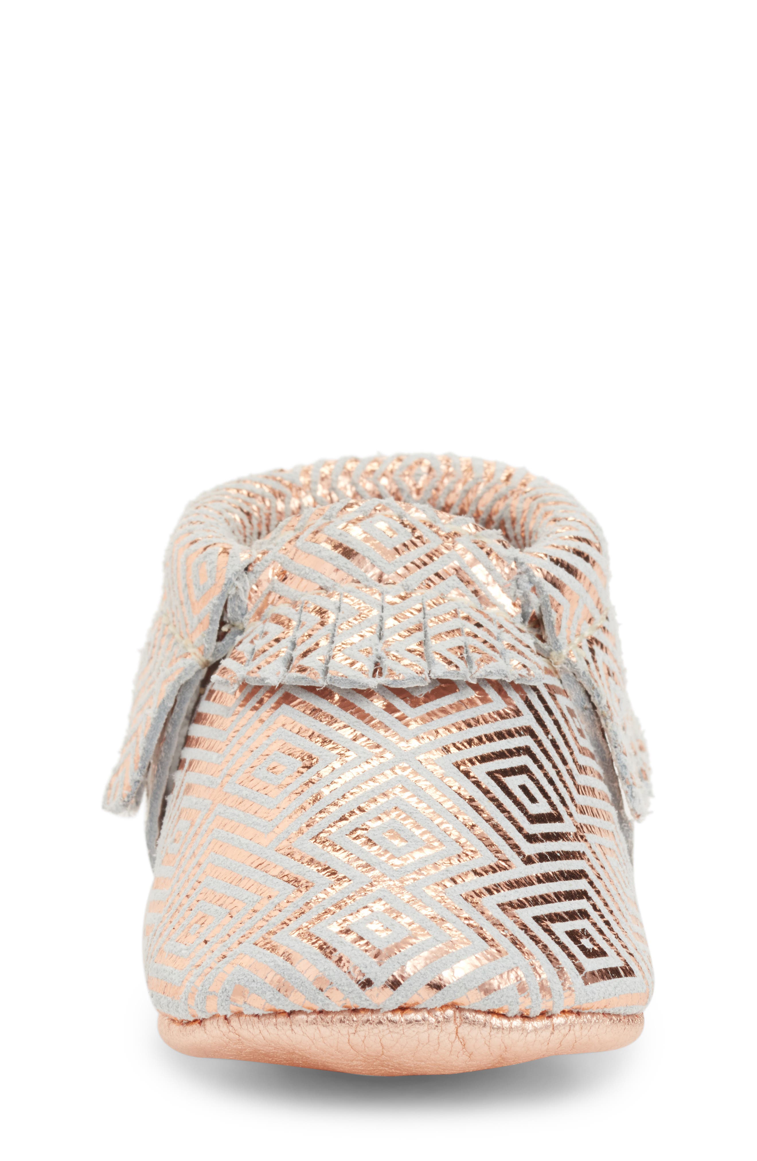 Freshly Picked Metallic Leather Moccasin, Alternate, color, 