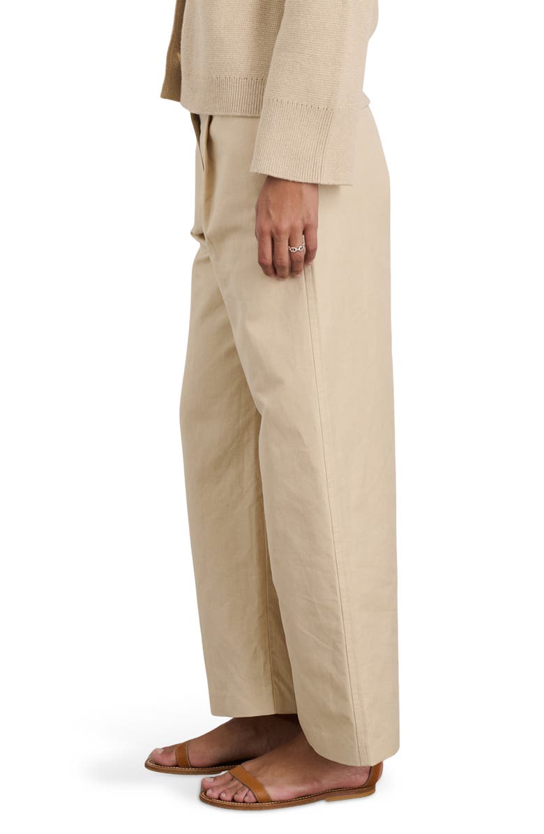 Alex Mill Soho Linen & Cotton Pants, Alternate, color, Tan