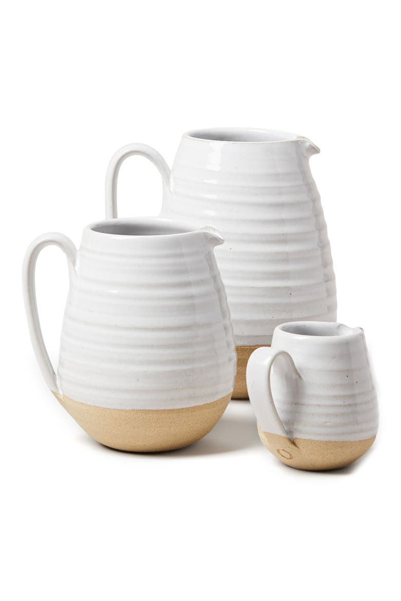 Small Farmer's Pitcher, Main, color, BROWN
