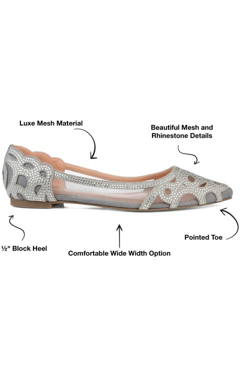 Batavia Rhinestone Flat (Women)