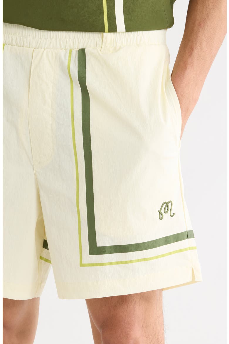 Scooter Playa Stretch Nylon Drawstring Shorts, Alternate, color, CREAM