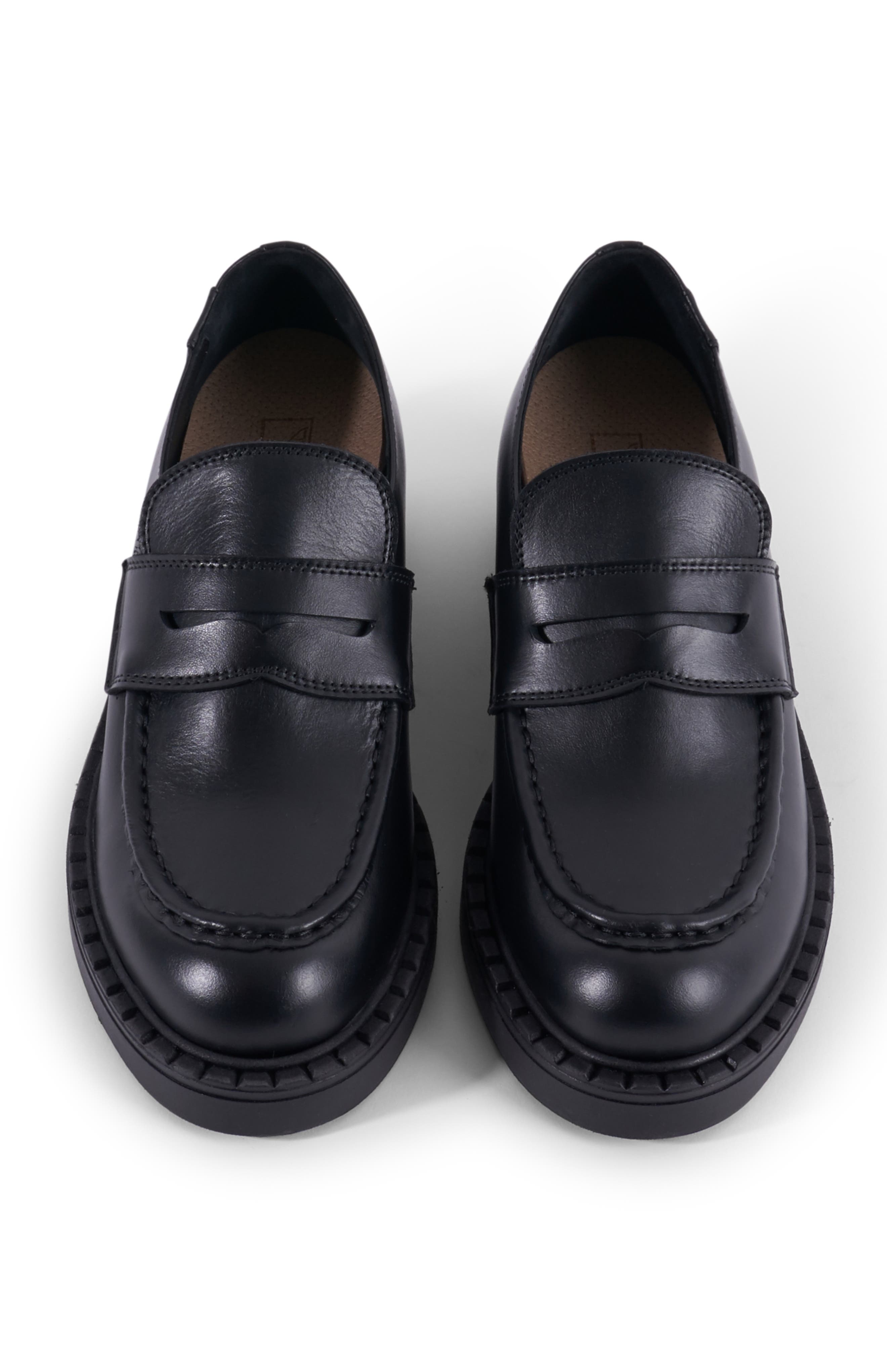 Stinaa.J Emma Orthopedic Loafers, Alternate, color, Black Leather