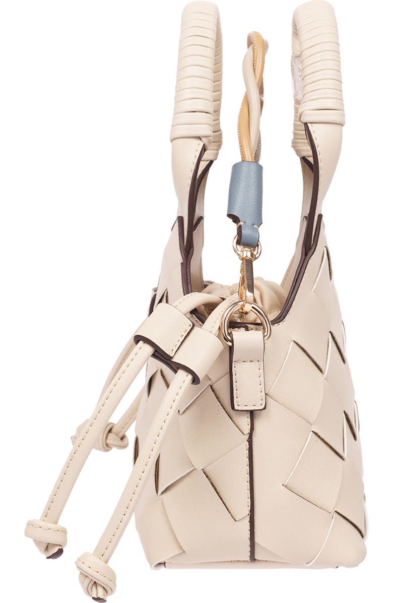 Tommy Bahama Demi Mini Woven Tote Bag, Alternate, color, Ivory