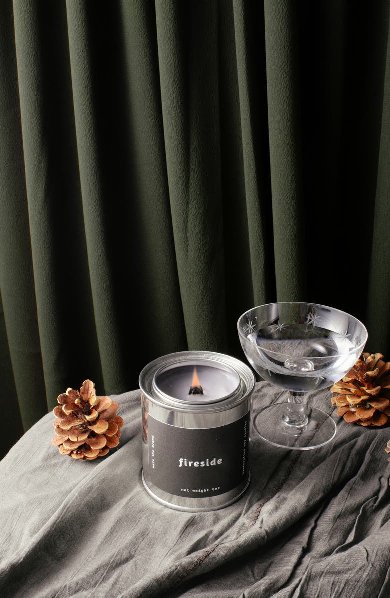 Mala the Brand Fireside Scented Candle, Alternate, color, 