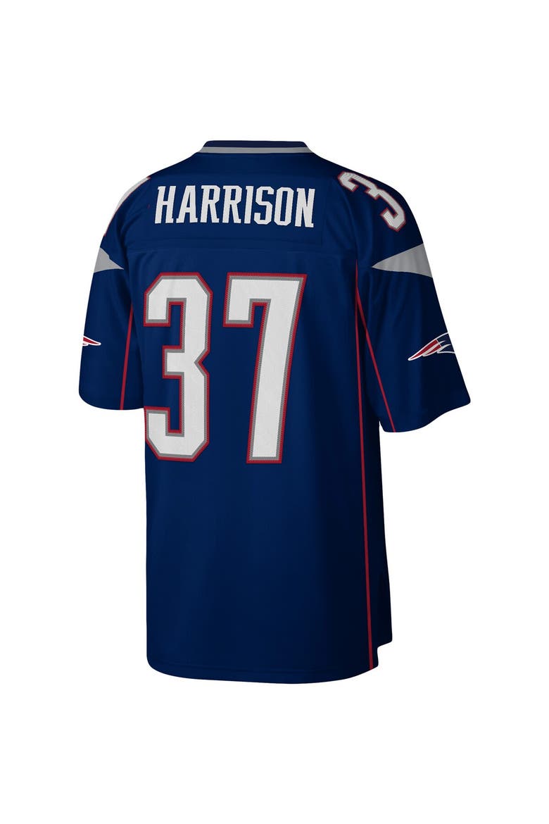 Men's Mitchell & Ness Rodney Harrison Navy New England Patriots Legacy Replica Jersey, Alternate, color, Navy
