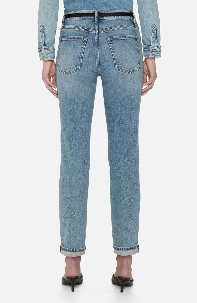FRAME The Borrowed Mid Rise Boyfriend Jeans, Alternate, color, Ricochet
