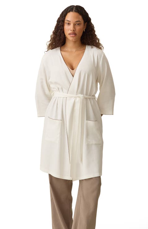 Cotton Blend Robe