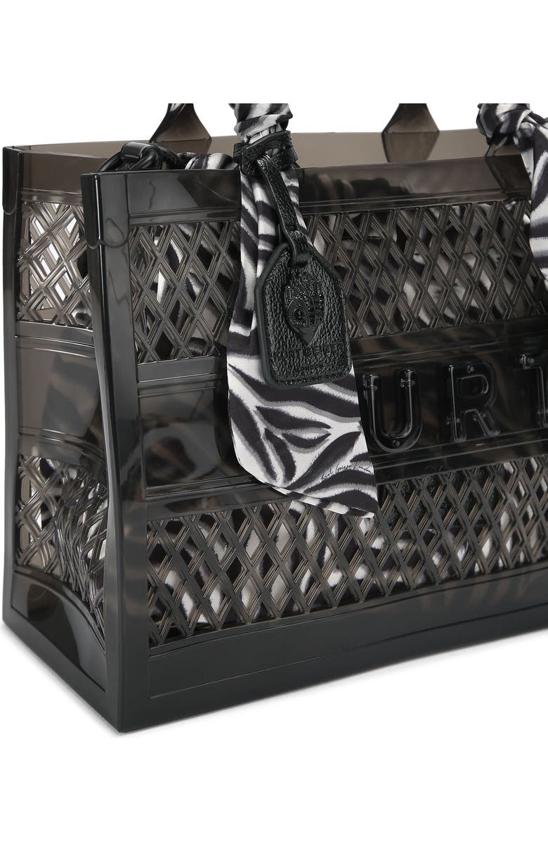 Kurt Geiger London Small Jelly Tote Bag, Alternate, color, Black