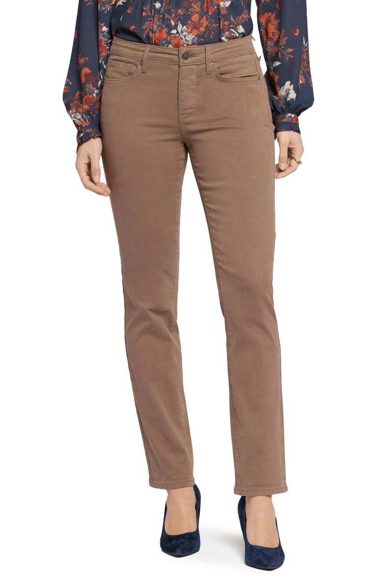 NYDJ Sheri Ankle Slim Jeans, Main, color, Incense