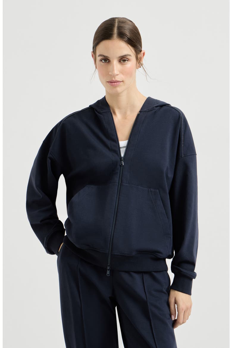 Lightweight French terry sweatshirt, Main, color, Blue