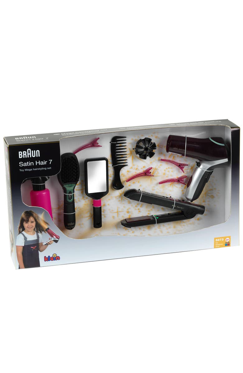 Braun Satin Hair 7 Toy Mega Hairstyling Set, Main, color, Multicolored