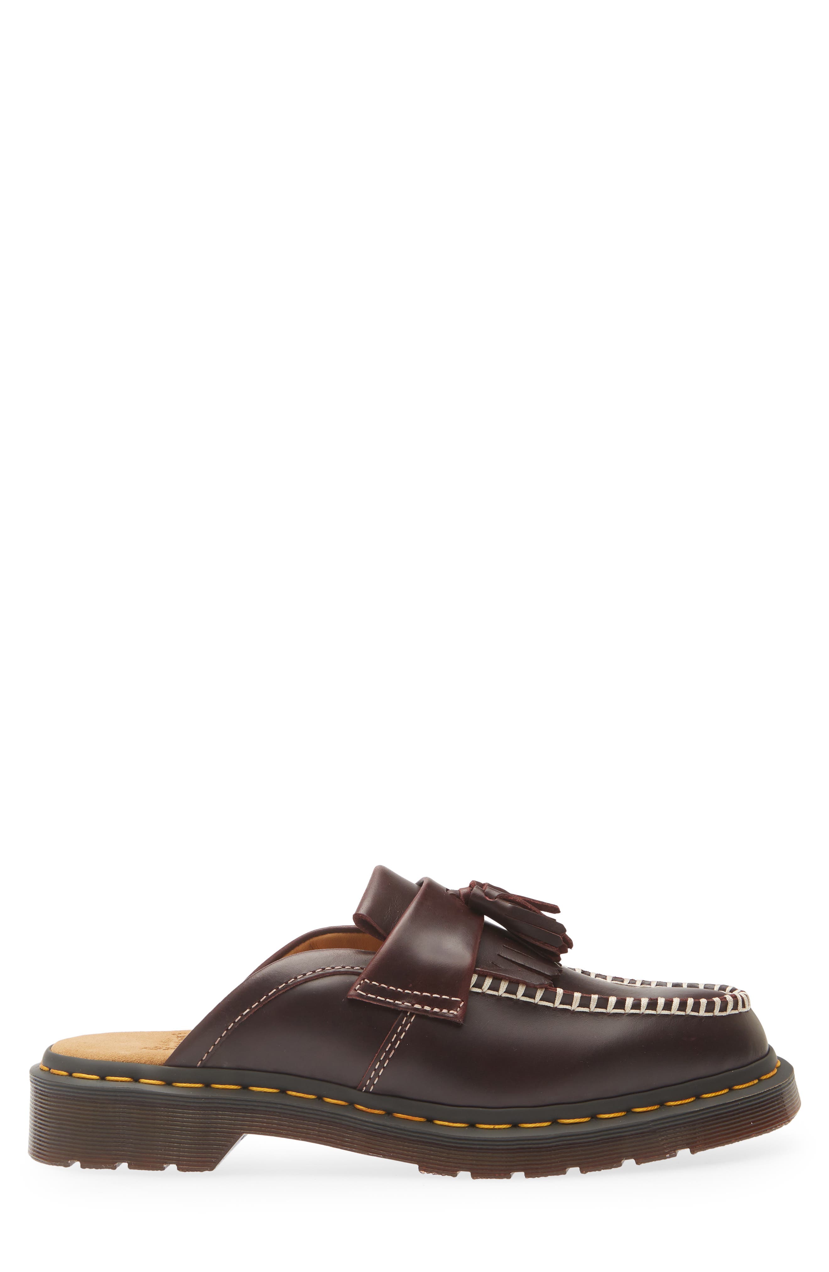 Dr. Martens Adrian Ben Loafer Mule, Alternate, color, Cherry Red
