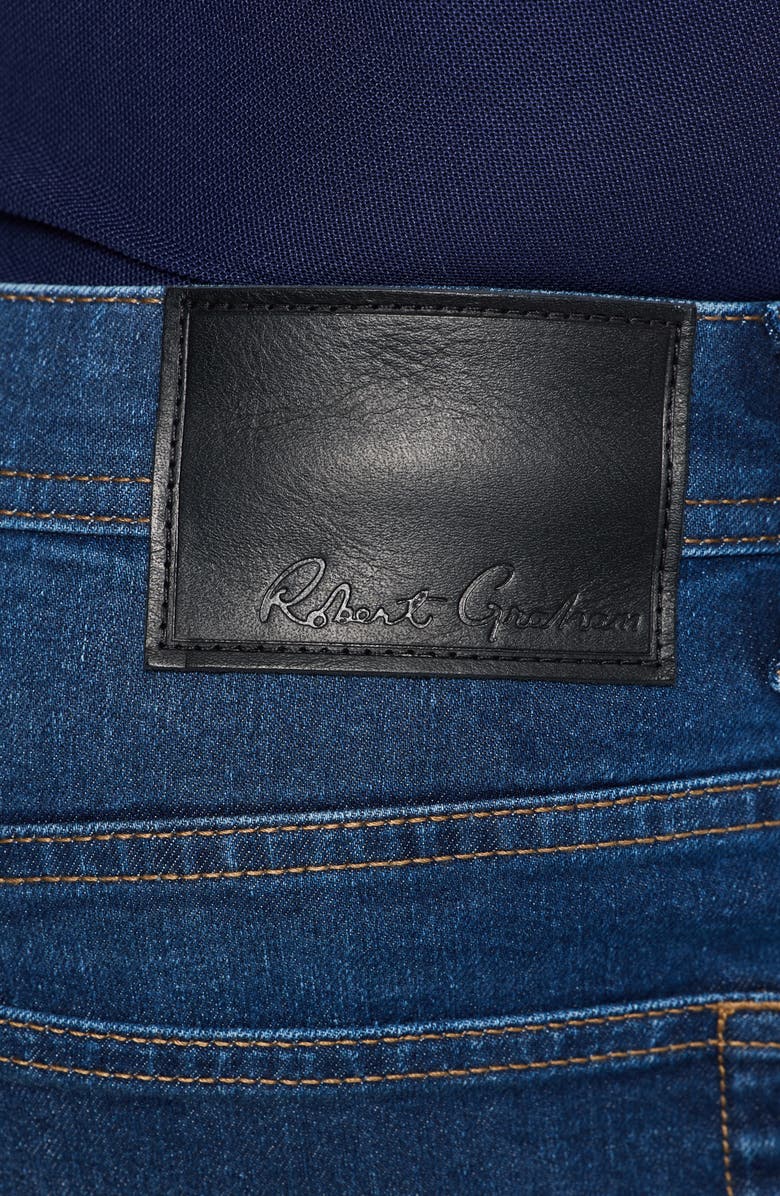 Robert Graham Lance Straight Leg Jeans, Alternate, color, Indigo