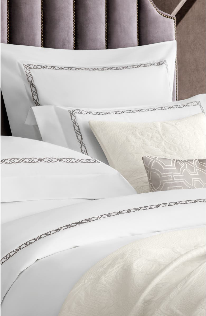 Togas Mia Duvet Cover, Alternate, color, White