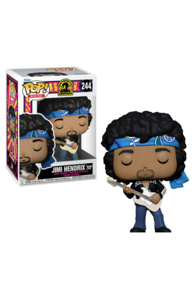 Funko Jimi Hendrix (Live in Maui Jacket) Funko Pop! Rocks, Main, color, Multi-Color