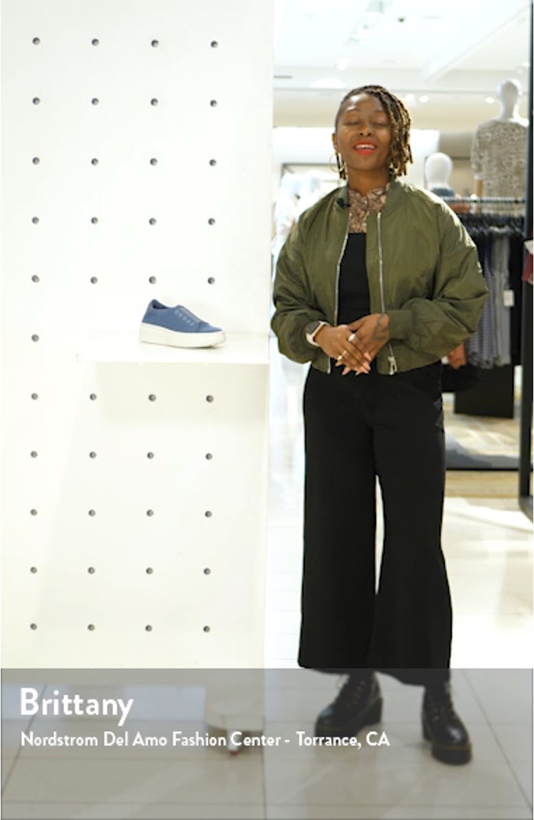 Payton Knit Platform Slip-On Sneaker, sales video thumbnail