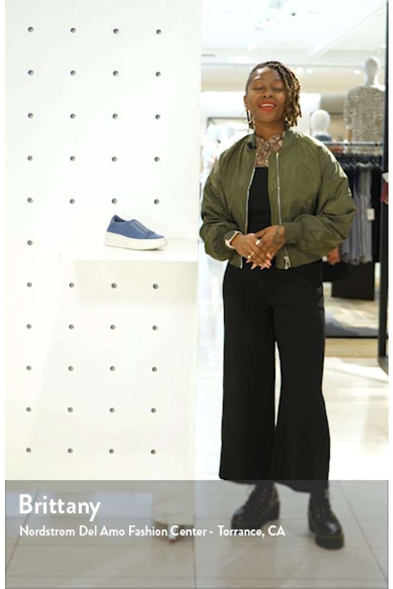 Payton Knit Platform Slip-On Sneaker video