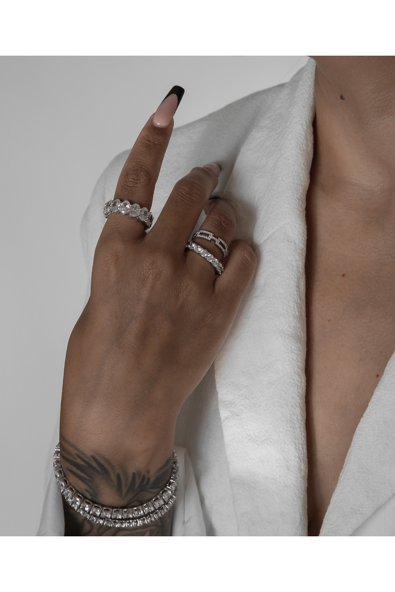 Anya Ring, Alternate, color, Silver