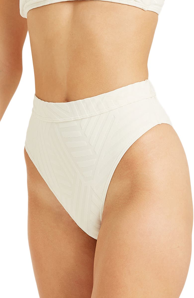 Billabong Peeky Days High Waist Bikini Bottoms, Alternate, color,