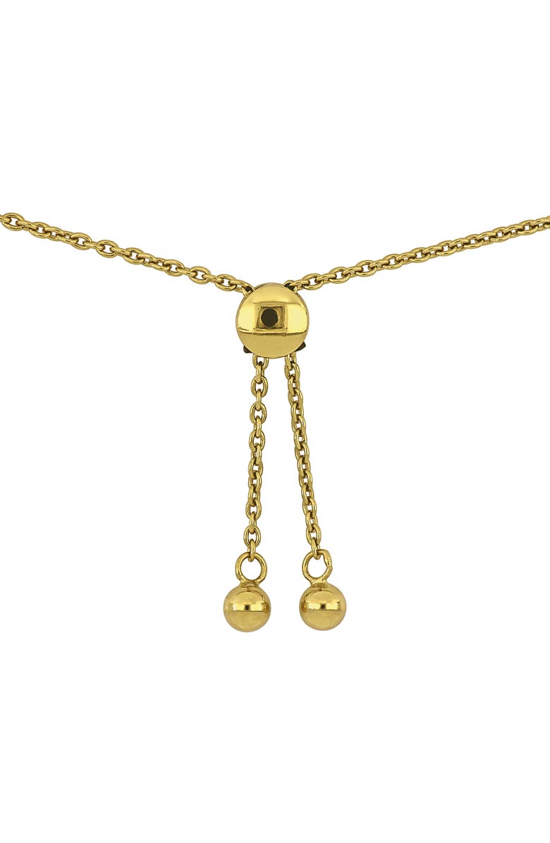 DELMAR Multi Stone Station Slider Bracelet, Alternate, color, Yellow Multi