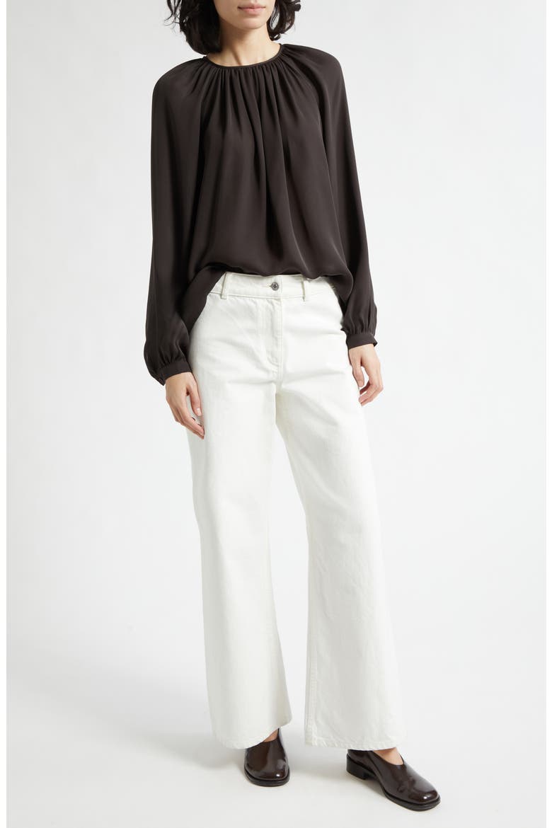Megan Wide Leg Pants, Alternate, color, CREAM
