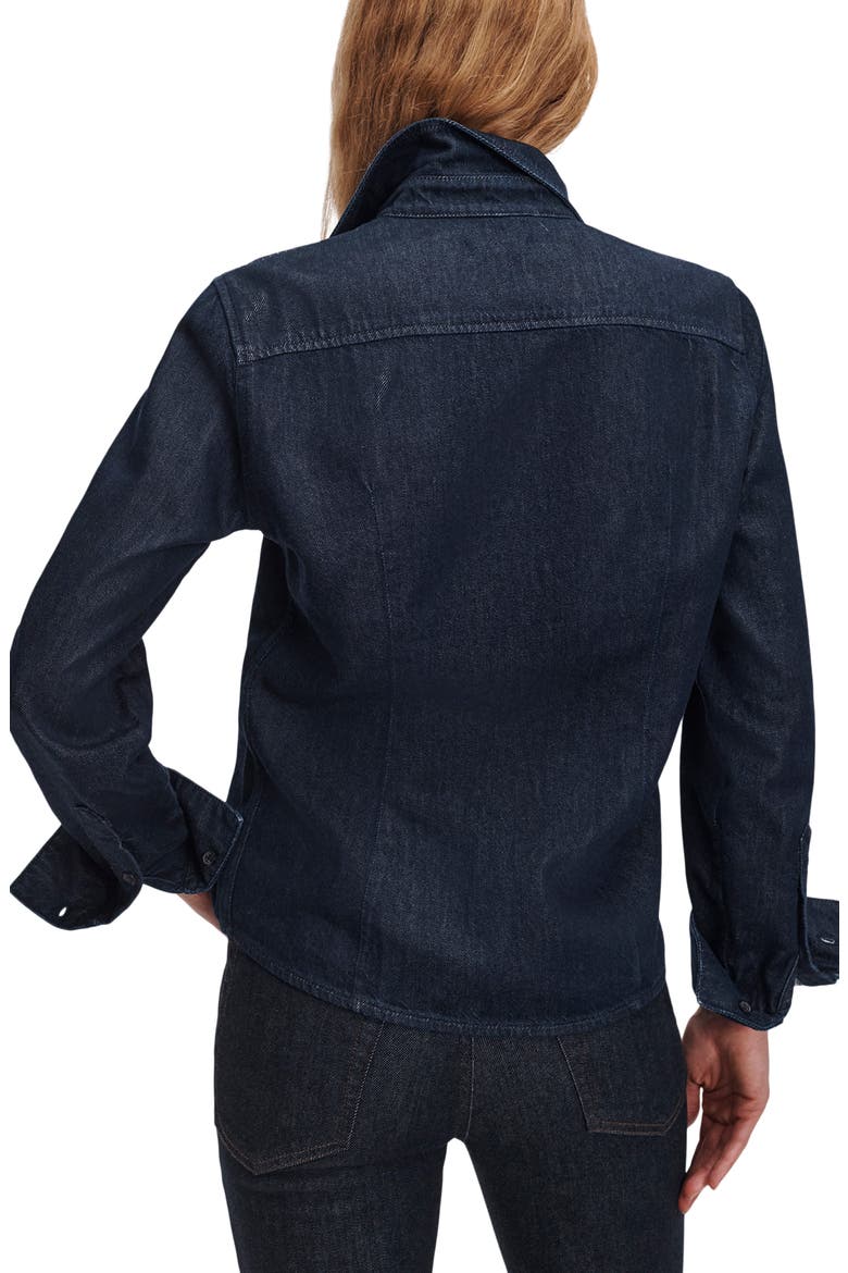 Dayton Shirt, Alternate, color, DARK RINSE