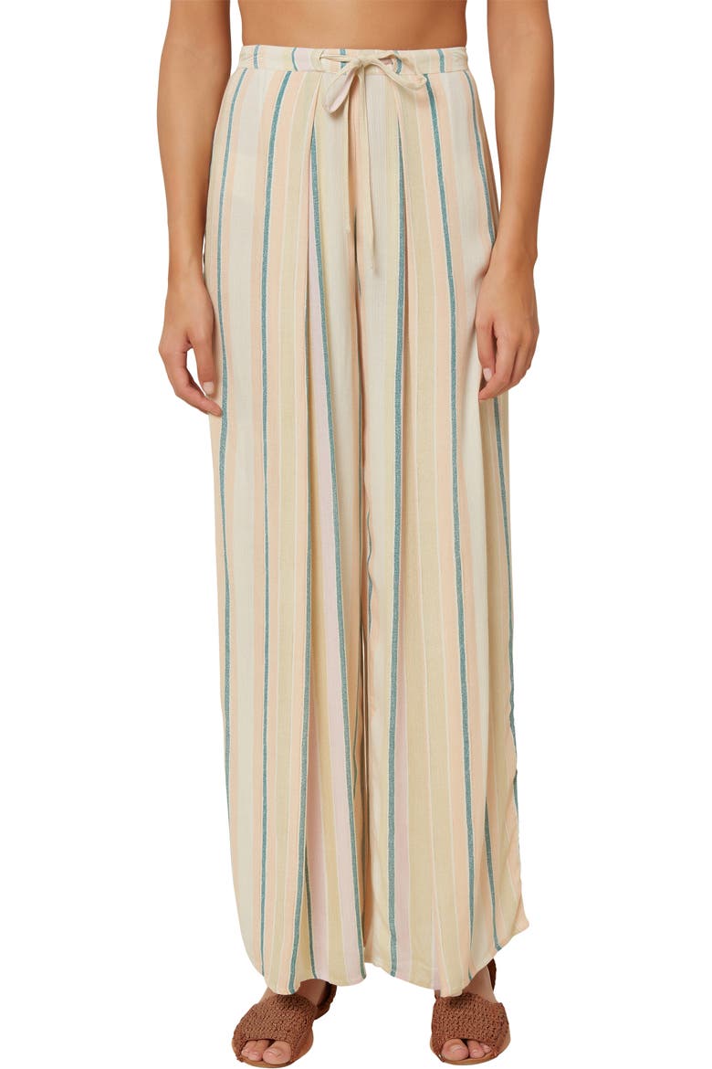 Anthia Tie Waist Pants, Main, color, MULTI COLORED