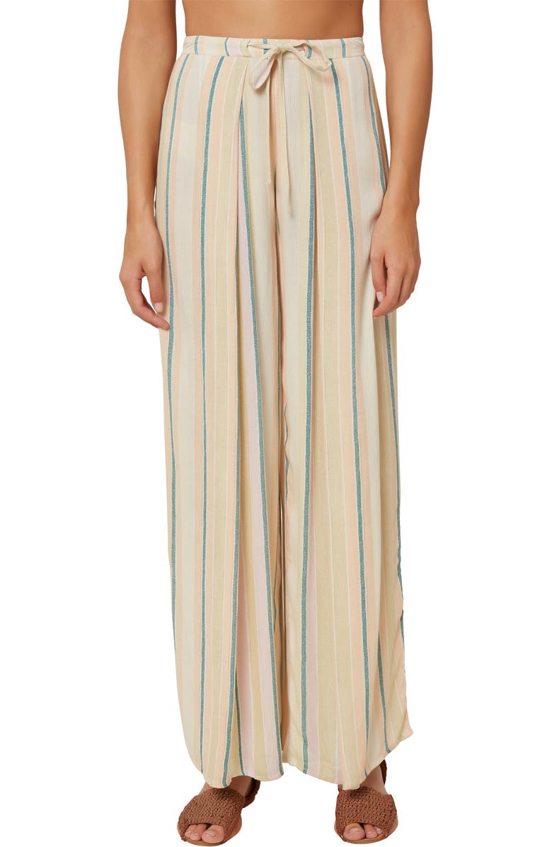 O'Neill Anthia Tie Waist Pants, Main, color, 