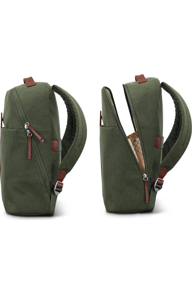 Samsonite Virtuosa Carry-On Travel Backpack with Padded Laptop Sleeve, Alternate, color, Pine Green