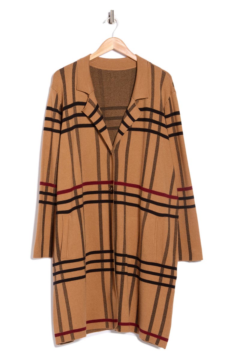 BY DESIGN Easton Coatigan, Main, color, Alyssa Plaid