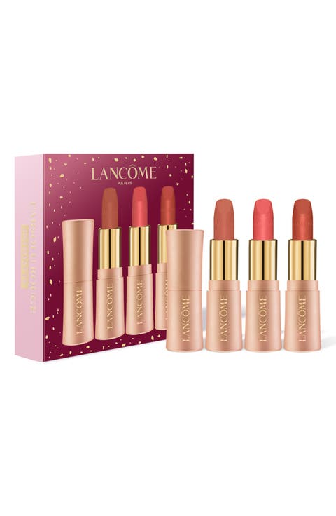 L'Absolu Rouge Intimatte Lipstick Trio