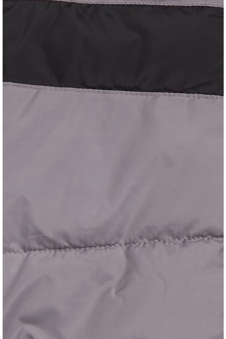 Kids' Sportswear Hooded Quilted Jacket, Alternate, color, PLATINUM
